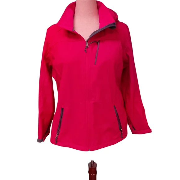 Free Country Women's Vibrant Pink Ski Jacket - Picture 1 of 7
